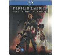 Captain America - Steelbook Zavvi Exclusive Limited Edition - Blu-Ray Import UK - Langue Française incluse