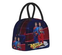Captain Henry And Kid Danger Accesorios Bolsa térmica para el almuerzo para la escuela, contenedor de alimentos, nevera portátil, loncheras térmicas 7 Opción 1