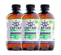 CAPTAIN KOMBUCHA COCONUT SUMMER BEACH, Té de burbuja, 3 units X 400 ML