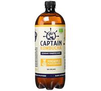 Captain Kombucha Pineapple Peach Splash, Té de Burbuja - 1000 ml