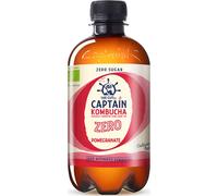 Captain Kombucha Zero Pomegranate Bio 400 ml