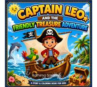 Captain Leo’s Pirate Adventure Coloring & Activity Book: A Fun Story, Coloring, Games, and Puzzle Book for Kids Ages 4-7
