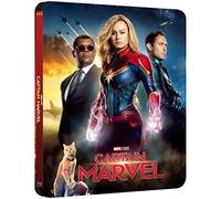 CAPTAIN MARVEL 4K ULTRA HD LIMITED EDITION STEELBOOK / LENTICULAR COVER / REGION FREE