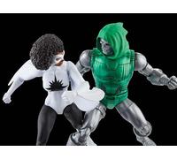 Set De Figuras Capitana Marvel Vs Doctor Doom Avengers Marvel Legends Articuladas 15 cms