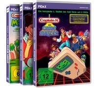 Captain N: Der Game Master + Super Mario World Serie - Gesamtediton (Staffel 1+2+3) - Animationsserie mit Mario, Metriod, Donkey Kong, Zelda und mehr [DVD]
