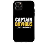 Captain Obvious Carcasa para iPhone 11 Pro MAX