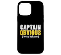 Captain Obvious Carcasa para iPhone 13 Pro MAX