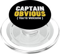 Captain Obvious PopSockets PopGrip para MagSafe