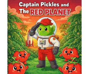 Captain Pickles and the Red Planet: A Fun Space Adventure to Learn the Color Red for Toddlers & Kids Ages 2-6 | Early Learning, Read-Along Story & ... (Captain Pickles: Mission Color Series)