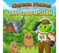 Captain Pickles and the Trapezoid Mission: A Fun Trapezoid Shape Adventure Workbook for Toddlers and Kindergarten | Learn to Trace, Draw, Recognize & ... (Captain Pickles Shape Training Missions)
