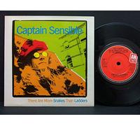 Captain Sensible - Captain Sensible There Are More Snakes Than Ladders UK 45 7" sgl +Pic Slv