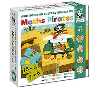Captain Smart Juego educativo para niños, añadir y restar | Juego de mesa para niños y niñas de 4 años (4 +) | 2x2 jugadores | Juguete de aprendizaje, regalo para niños de 4 años