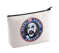 Captain Spaulding - Bolsa de cosméticos de película de terror, bolsa de maquillaje, regalo de payaso asesino, regalo de temporada espeluznante, regalo para fanáticos de películas de miedo, Fruity, No