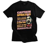 Captain-Spaulding-T-Shirt-Awesome-tee-Tops-Short-Sleeves-Horror-Film