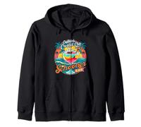 Captain's Cocktail Club Schooner Bar Tropical Crucero Diseño Sudadera con Capucha
