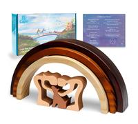 Capti Rainbow Bridge Dog Memorial Gifts Memorial de mascotas - Te reunir en el Puente Rainbow - Regalos de prdida de mascotas Simpata de duelo Gar