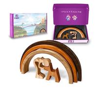 Capti Rainbow Bridge - Regalos conmemorativos para Perros, Regalos conmemorativos de Gatos - I'Ll Meet You at The Rainbow Bridge - Regalos para pérdida de Mascotas, Duelo, Recuerdo de condolencias