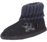 Capt'n Sharky Hendrik 250043 - Zapatillas de casa de Tela para niño, Color Azul, Talla 29