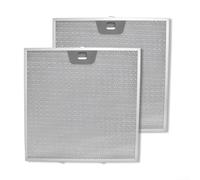 Captura de cocción efectiva con 2 piezas WB02X24872 de aluminio RanFor juego de filtros de campana compatible con modelos