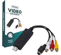 Capturador de Vídeo - USB - Compatible con Windows 10 - Videograbber - Digitalización de cintas de vídeo