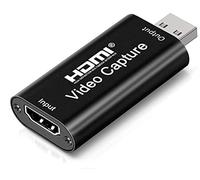 Capturadora Video capturadora hdmi,USB a hdmi Vídeo Game Capture 1080P Transmisión en Vivo de Transmisión de Vídeo para Juegos, Transmisión, Enseñanza, Videoconferencia