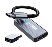 capturadora Video Papeaso, capturadora HDMI a USB C 3.0, Dispositivo de Captura de Video 1080P 60FPS, para transmisión, enseñanza, Juegos, videoconferencia o transmisión en Vivo