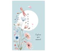 Capture Your Moment: A Beautiful 300-Page Lined Journal | Aesthetic Swan & Floral Memory Book | Daily Diary for Thoughts, Reflections, and Keepsake Memories