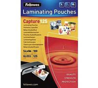 Capture125 - caja de 100 fundas (formato 54 x 86 mm, 2 x 125 µ, 5 uni