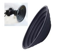 Capucha contra la Lente de Reflexión contra el Vidrio, Campana de Lente de Cámara de Silicona Plegable para SLR de 50-70 Mm, Compatible con Cámaras sin Espejo y DSLR,