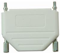 Capucha, D 25 vías, bisagra, blanco; tipo de accesorio: capucha de plástico de color; ángulo de salida del cable: 180°; material del cuerpo del conector: nailon DPPK25-WHITE-K; 1 unidad