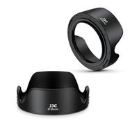 Capucha de Lente de 58 mm/Capucha de Lente de Metal de Flor de tulipán Universal JJC Compatible con Canon RF 24-50mm F4.5-6.3 / RF-S 14-30mm F4-6.3 IS STM PZ/EF-S 18-55mm / Fuji XF 18-55mm F2.8-4
