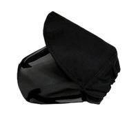 Capucha de malla para perro, cubierta protectora para cabeza de mascota, red flexible antiarañazos, mejora el acceso a la bebida, comportamiento tranquilo, lo que permite minimizar las respuestas al