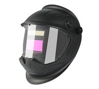 Capucha de soldadura - Máscara de soldadura automática | Energía solar automática - Pantalla facial - Protección ajustable para fuerzas de plasma, autoreparación, construcción, metal, y taller