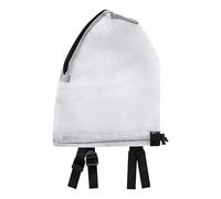 Capucha Malla Perro - Gorro Respirable con Cremallera hocico | Barrera contra Cola de | Resguarda Cabeza, Cara, Orejas - Evita y - Senderismo, Camping Exterior - Nylon