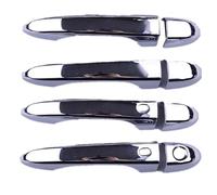 Capucha Manilla Decorativa Compatible Con Fiat Para 500X SUV 2016-2023 Cubierta De Manija De Puerta Cromada Exterior Lateral Manija Bisel Tapa Inteligente Sin Llave