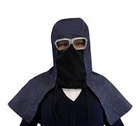 Capucha protectora, gorra protectora completa del chal del polvo con las gafas, multifuncional a prueba de arena capa de desgaste del cuello del abrigo del hombro del sombrero para los trabajadores