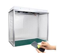 Capucha vertical de flujo laminar con filtro HEPA y 3 ventiladores para espacio de trabajo libre de polvo en aplicaciones de reparación de teléfonos y salas limpias