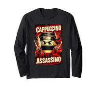 Capuchino Asesino Italiano Brainrot Meme Japonés Ninja Manga Larga