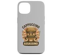 Capuchino Asesino Italiano Brainrot Meme Retro Japonés Carcasa para iPhone 13