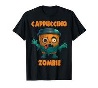 Capuchino Asesino Zombie Halloween Temas Fiesta de Disfraces Camiseta