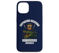 Capuchino Assassino Bombardiro Crocodilo Italiano Brainrot Carcasa para iPhone 13