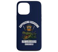 Capuchino Assassino Bombardiro Crocodilo Italiano Brainrot Carcasa para iPhone 13 Pro MAX