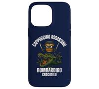 Capuchino Assassino Bombardiro Crocodilo Italiano Brainrot Carcasa para iPhone 14 Pro MAX