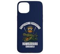 Capuchino Assassino Bombardiro Crocodilo Italiano Brainrot Carcasa para iPhone 15 Plus
