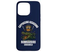 Capuchino Assassino Bombardiro Crocodilo Italiano Brainrot Carcasa para iPhone 15 Pro MAX