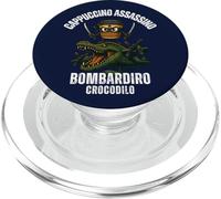 Capuchino Assassino Bombardiro Crocodilo Italiano Brainrot PopSockets PopGrip para MagSafe