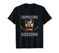 Capuchino Assassino Brainrot Italiano Meme Camiseta