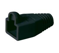 Capuchon funda protectora conector rj45 negro