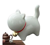 Capuchons De Boulons De Toilettes - Capuchons De Boulons De Toilettes En Forme De Chat | Cache-boulons En Céramique En Forme D'animaux Mignons, Faciles À Installer, Figurines D'animaux Universelles Et