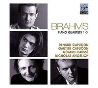 Capucon-Angelich-Cau - Piano Quartets 1-3